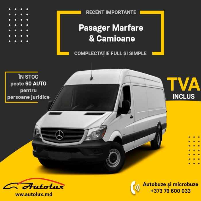 Mercedes SPRINTER CU TVA photo 4